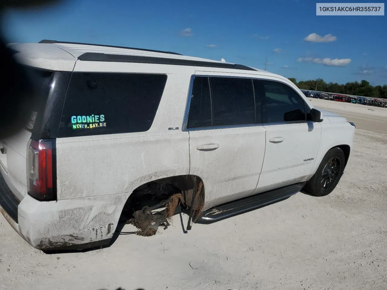 2017 GMC Yukon Sle VIN: 1GKS1AKC6HR355737 Lot: 81025544