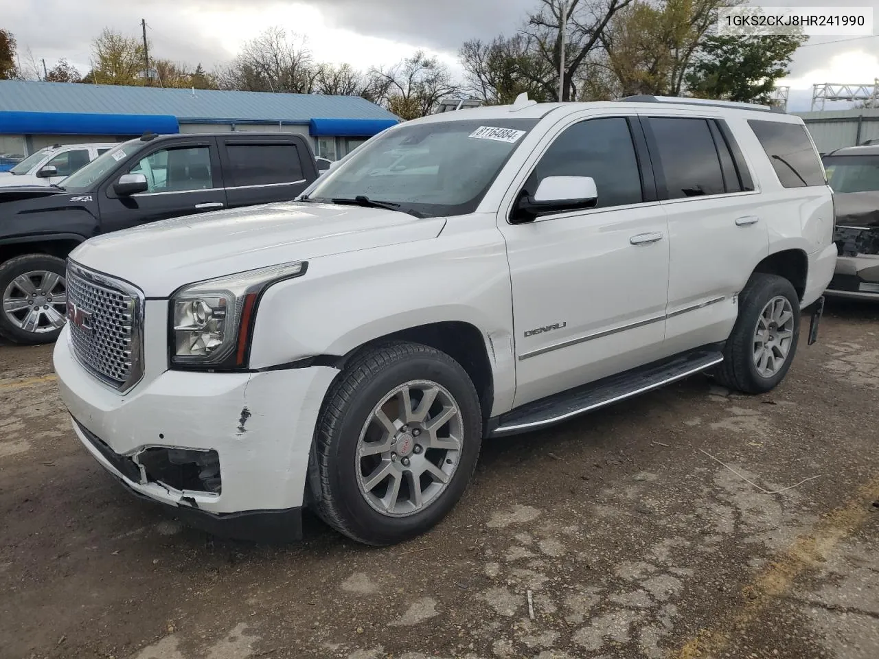 2017 GMC Yukon Denali VIN: 1GKS2CKJ8HR241990 Lot: 81164884