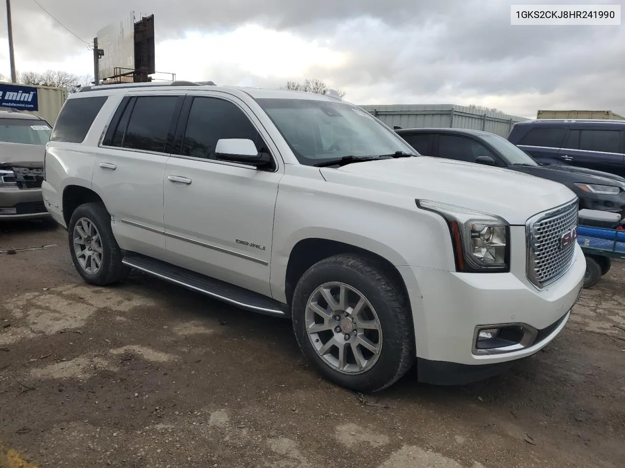 2017 GMC Yukon Denali VIN: 1GKS2CKJ8HR241990 Lot: 81164884