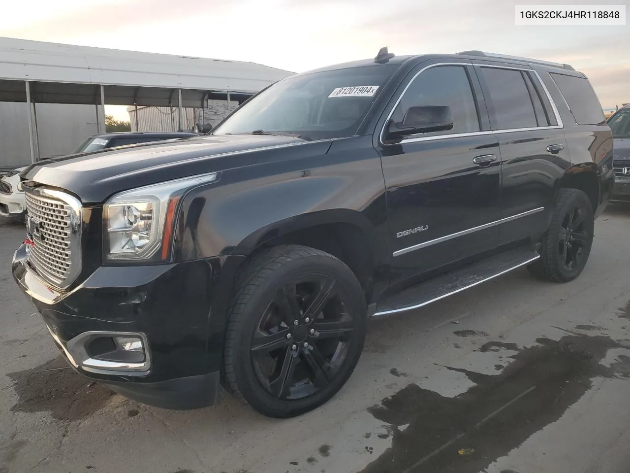 2017 GMC Yukon Denali VIN: 1GKS2CKJ4HR118848 Lot: 81201904