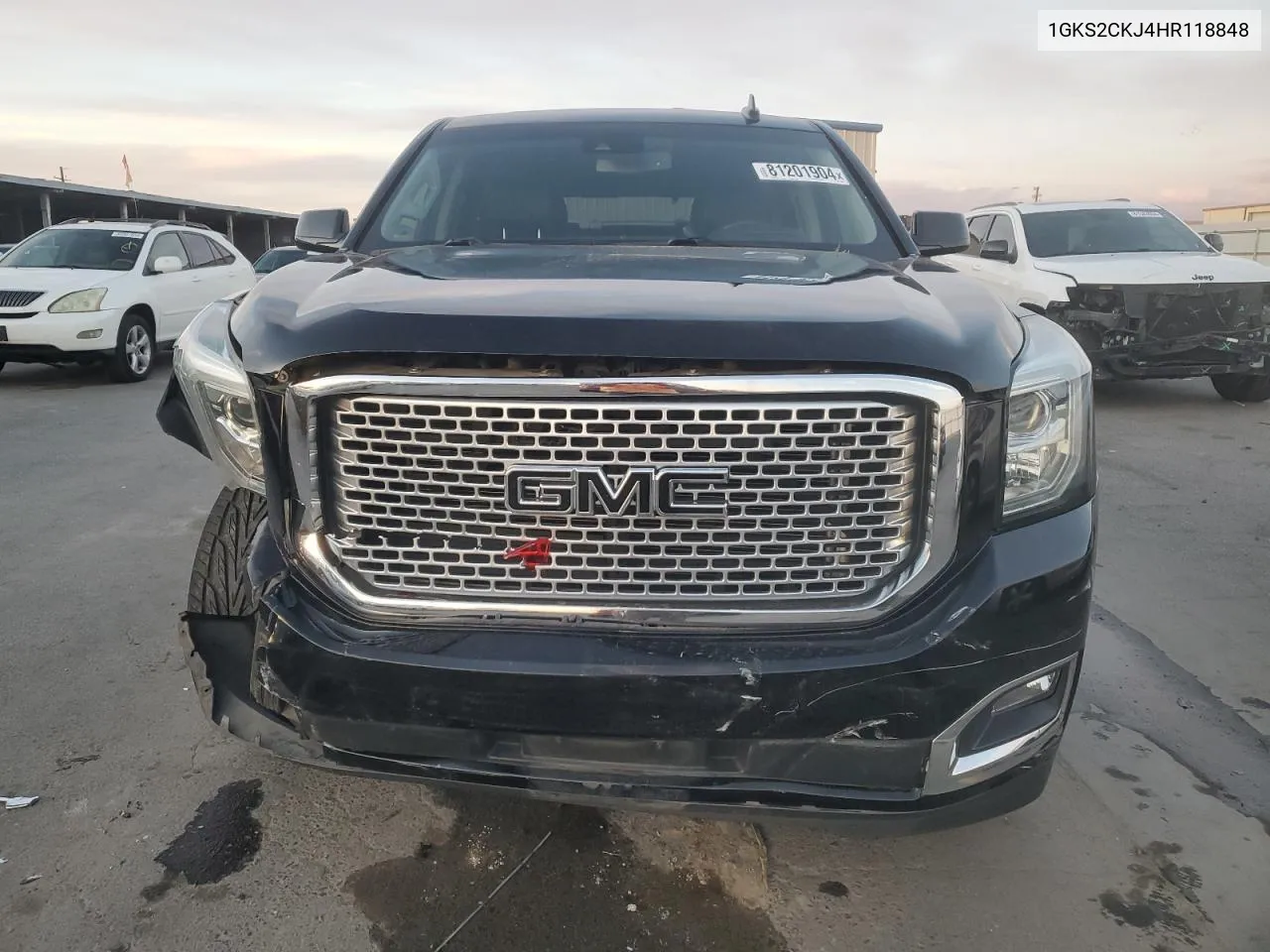 2017 GMC Yukon Denali VIN: 1GKS2CKJ4HR118848 Lot: 81201904