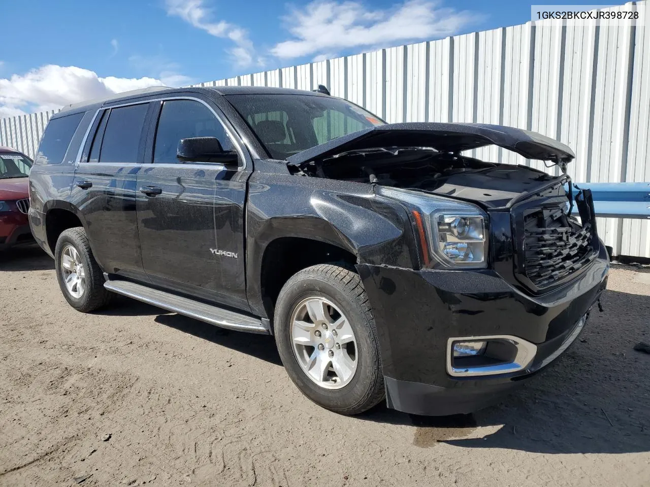 2018 GMC Yukon Slt VIN: 1GKS2BKCXJR398728 Lot: 41954064