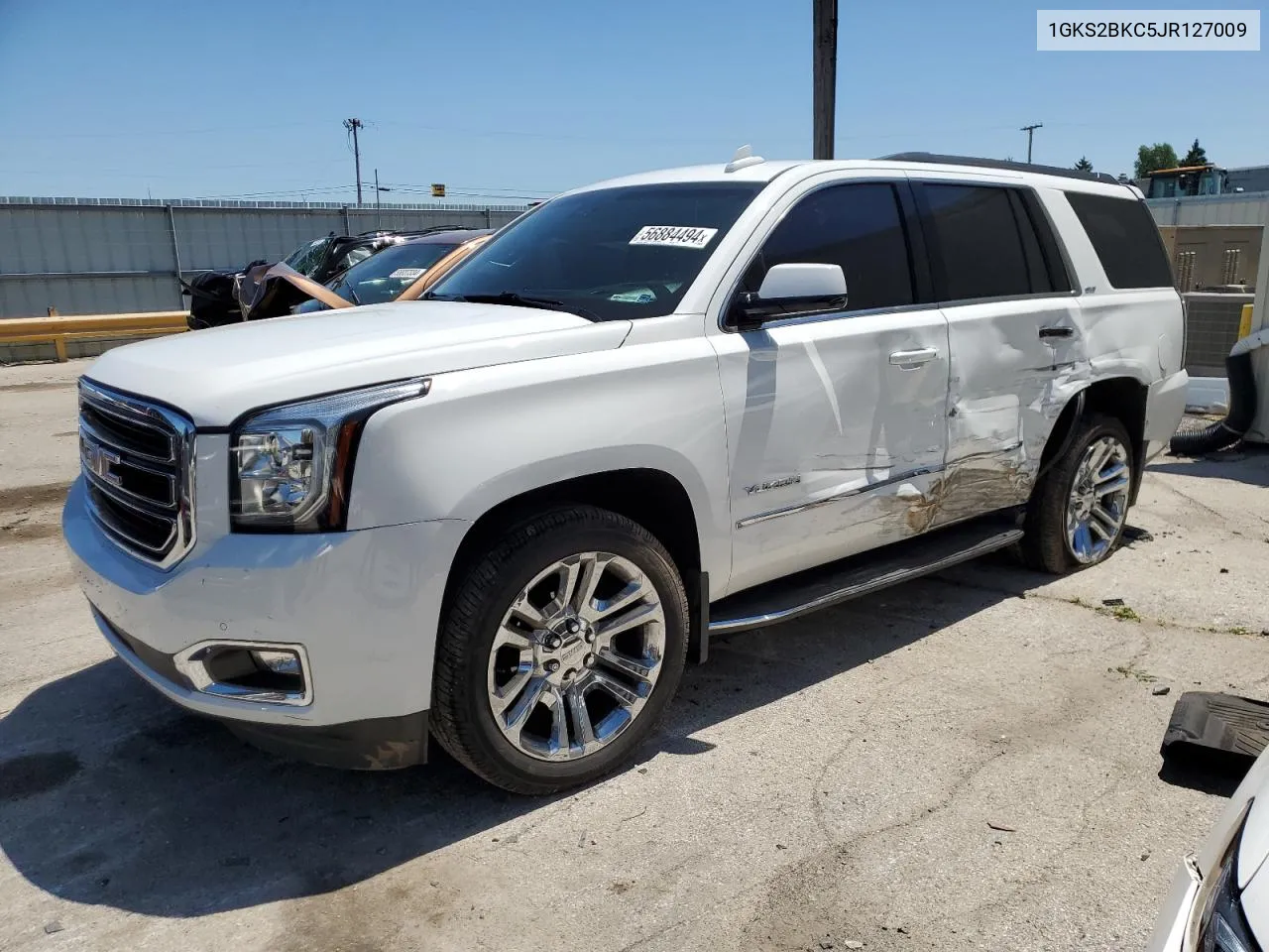 1GKS2BKC5JR127009 2018 GMC Yukon Slt