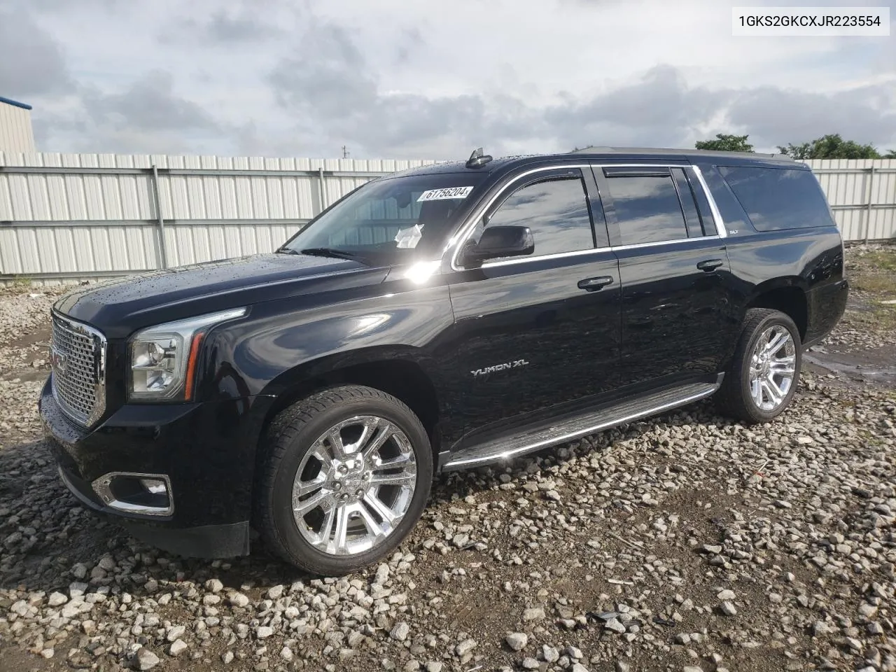 2018 GMC Yukon Xl K1500 Slt VIN: 1GKS2GKCXJR223554 Lot: 61756204