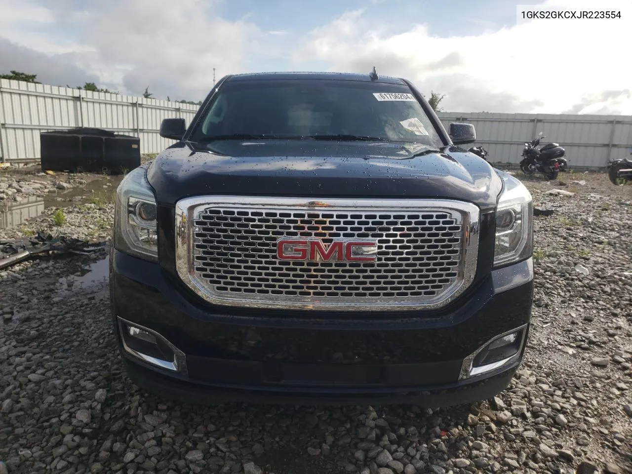 2018 GMC Yukon Xl K1500 Slt VIN: 1GKS2GKCXJR223554 Lot: 61756204