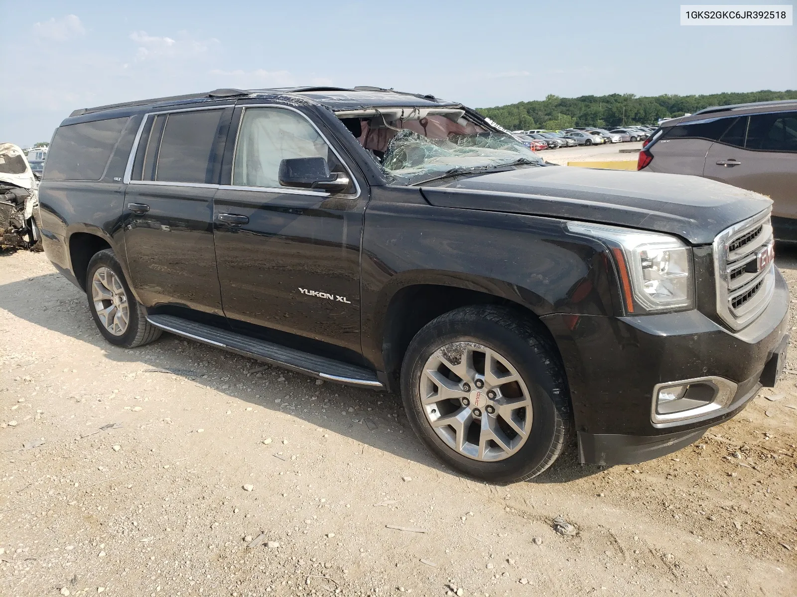 1GKS2GKC6JR392518 2018 GMC Yukon Xl K1500 Slt