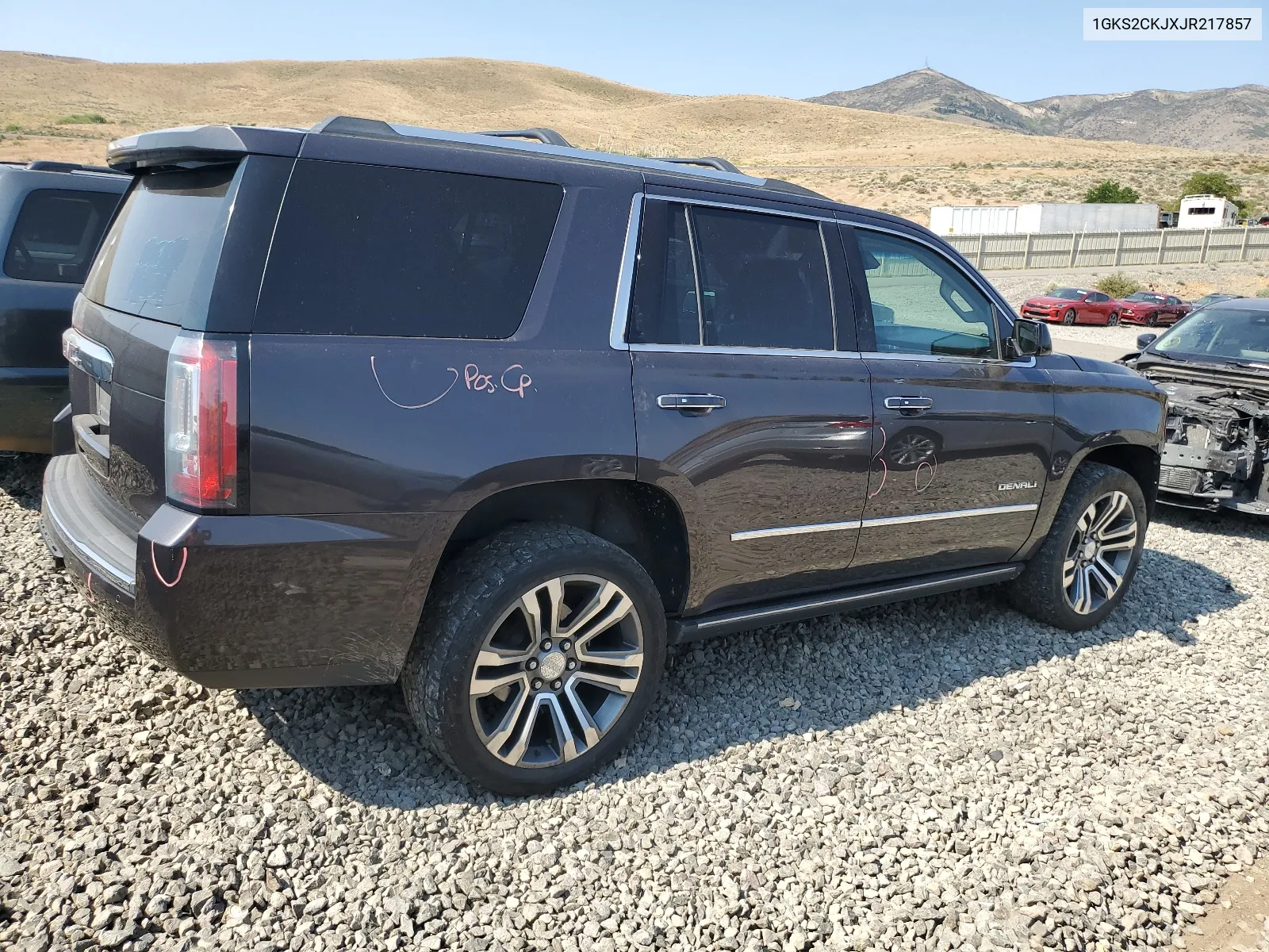 1GKS2CKJXJR217857 2018 GMC Yukon Denali