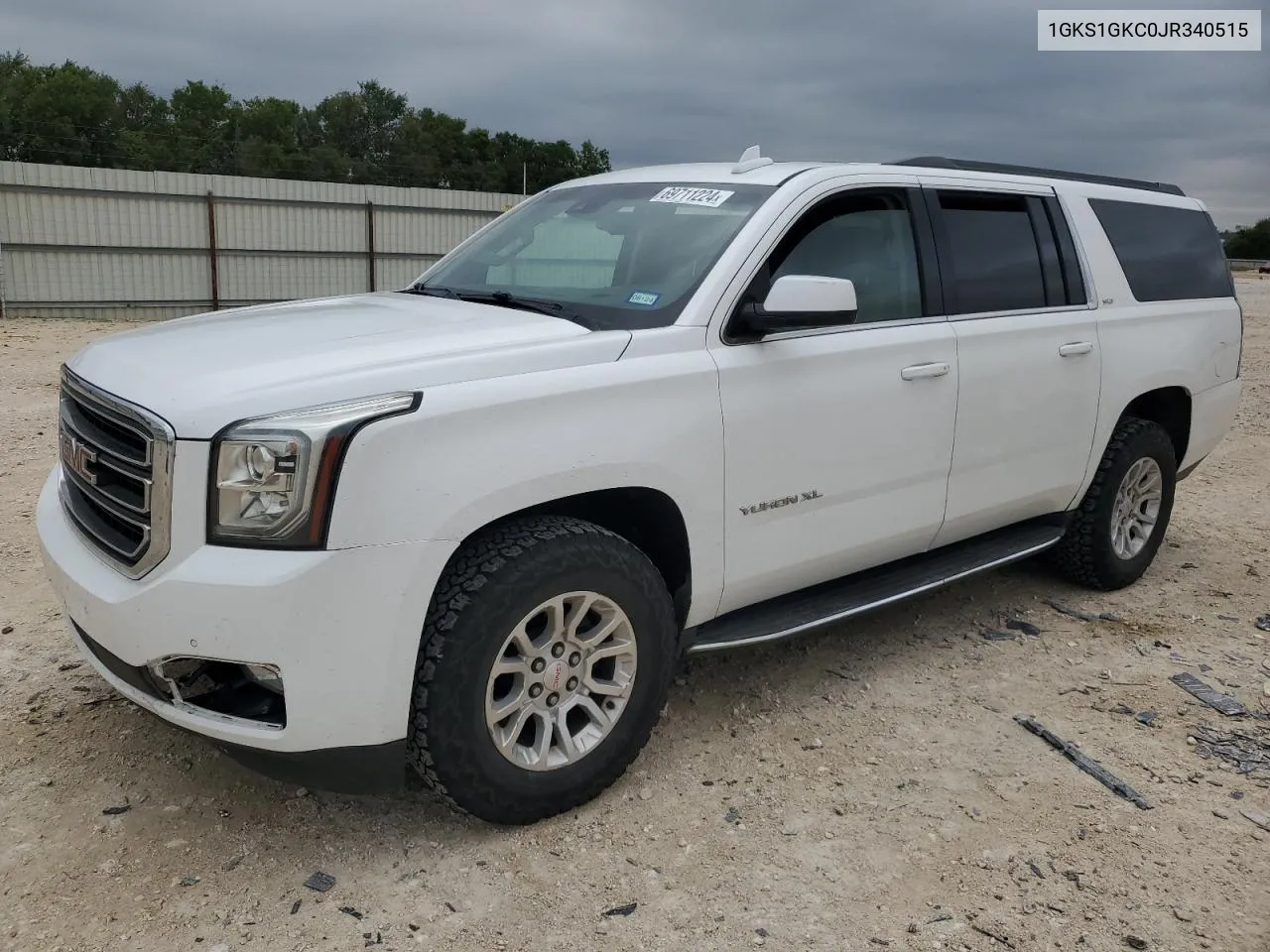 1GKS1GKC0JR340515 2018 GMC Yukon Xl C1500 Slt