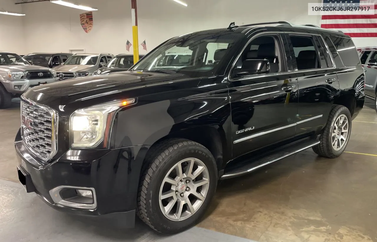 1GKS2CKJ6JR297917 2018 GMC Yukon Denali