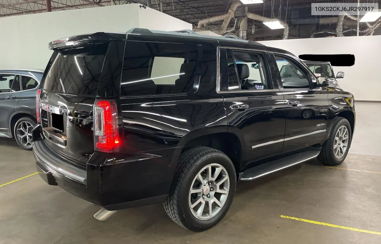 1GKS2CKJ6JR297917 2018 GMC Yukon Denali