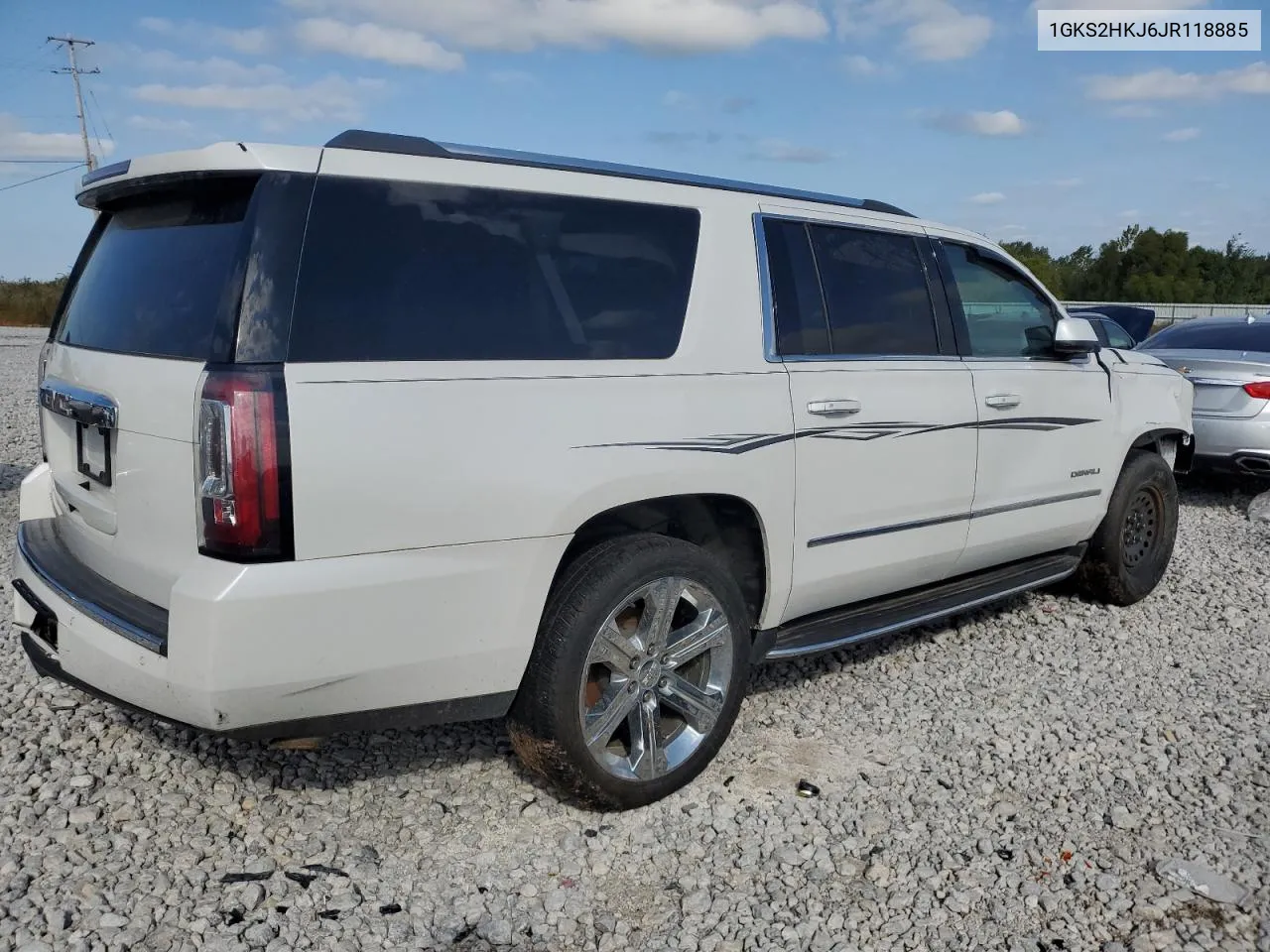 2018 GMC Yukon Xl Denali VIN: 1GKS2HKJ6JR118885 Lot: 70863844