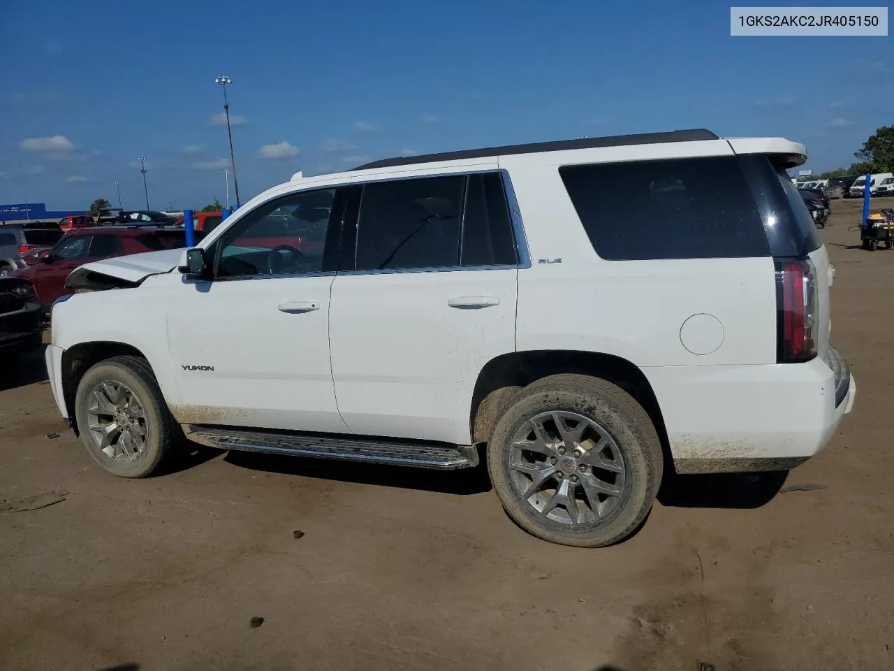 2018 GMC Yukon Sle VIN: 1GKS2AKC2JR405150 Lot: 71619894