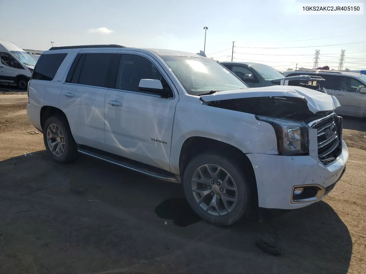 1GKS2AKC2JR405150 2018 GMC Yukon Sle