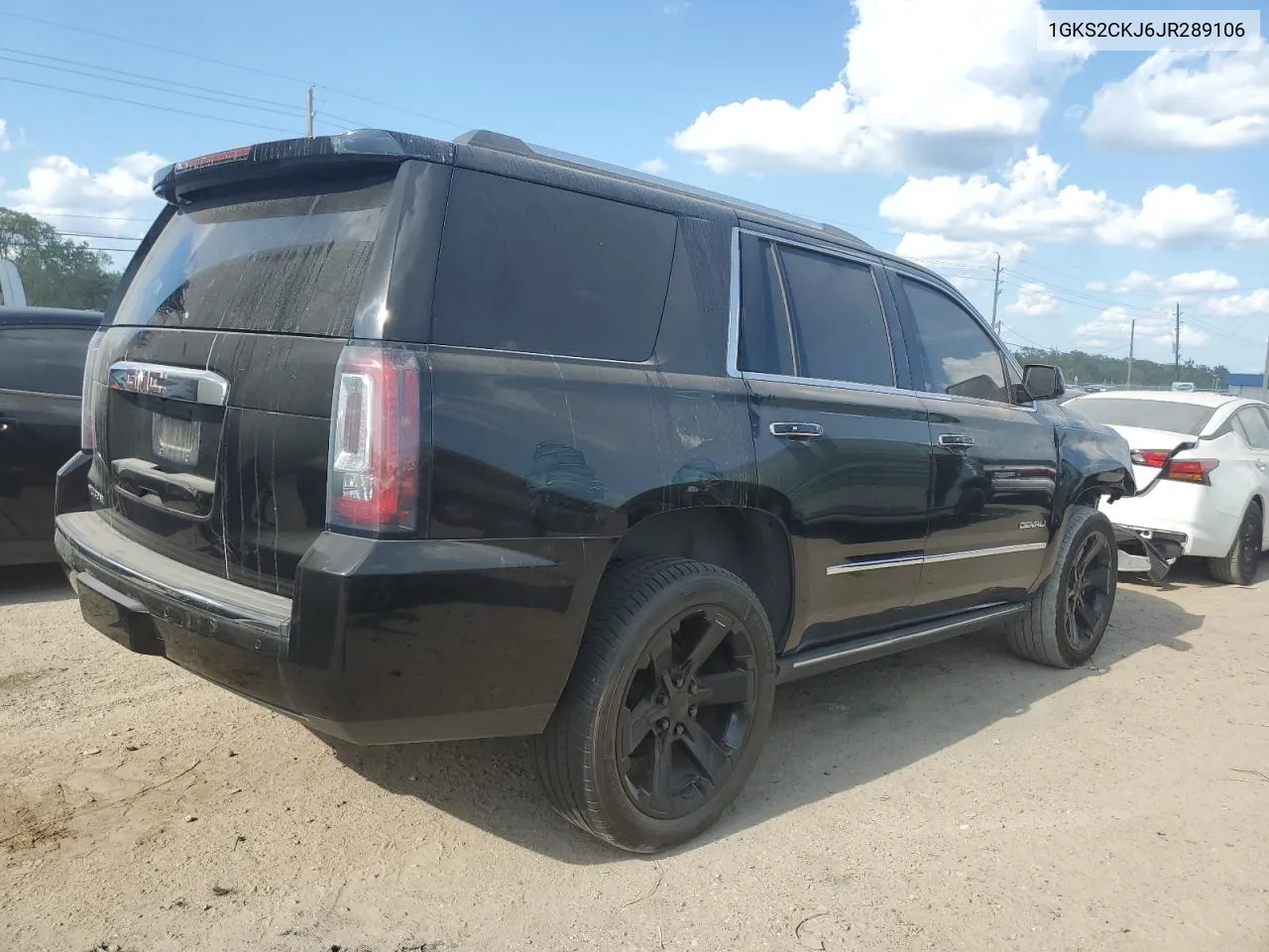 2018 GMC Yukon Denali VIN: 1GKS2CKJ6JR289106 Lot: 72244124