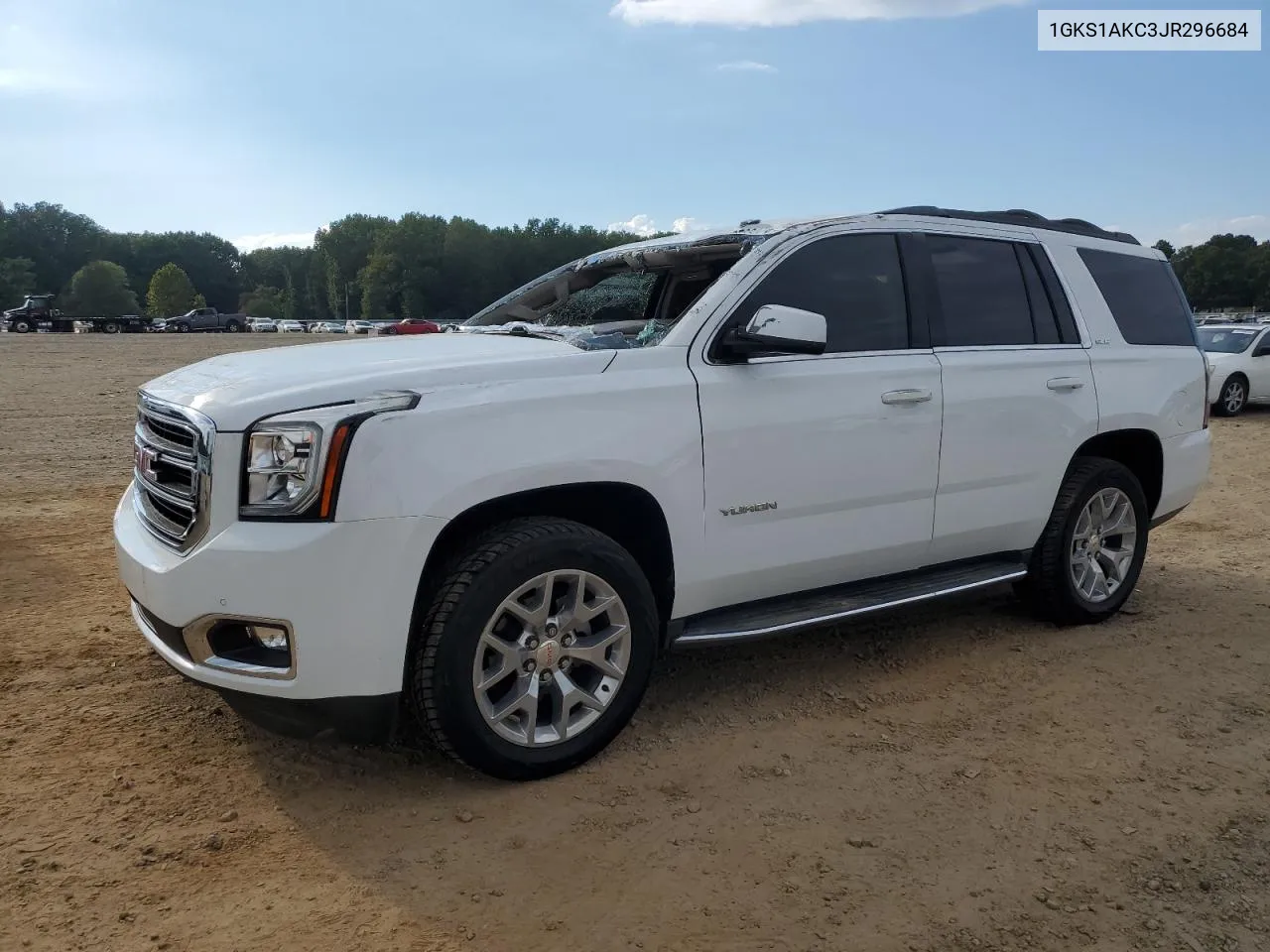 2018 GMC Yukon Sle VIN: 1GKS1AKC3JR296684 Lot: 72563374