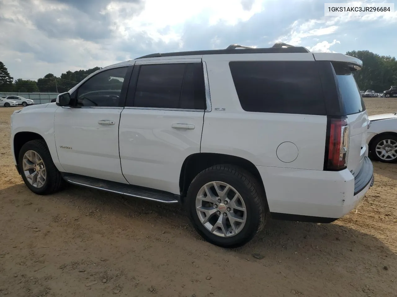 2018 GMC Yukon Sle VIN: 1GKS1AKC3JR296684 Lot: 72563374