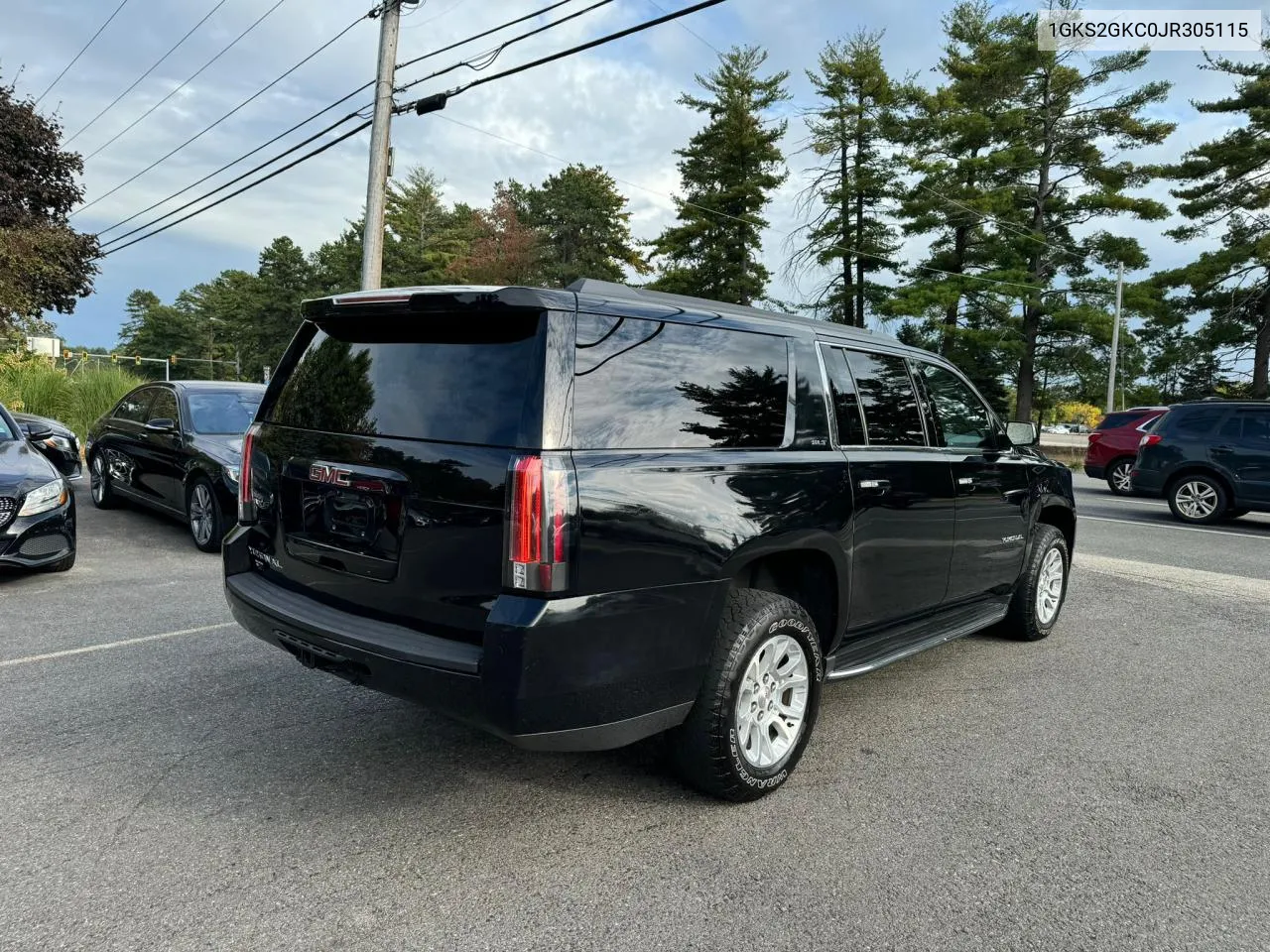 2018 GMC Yukon Xl K1500 Slt VIN: 1GKS2GKC0JR305115 Lot: 72678354