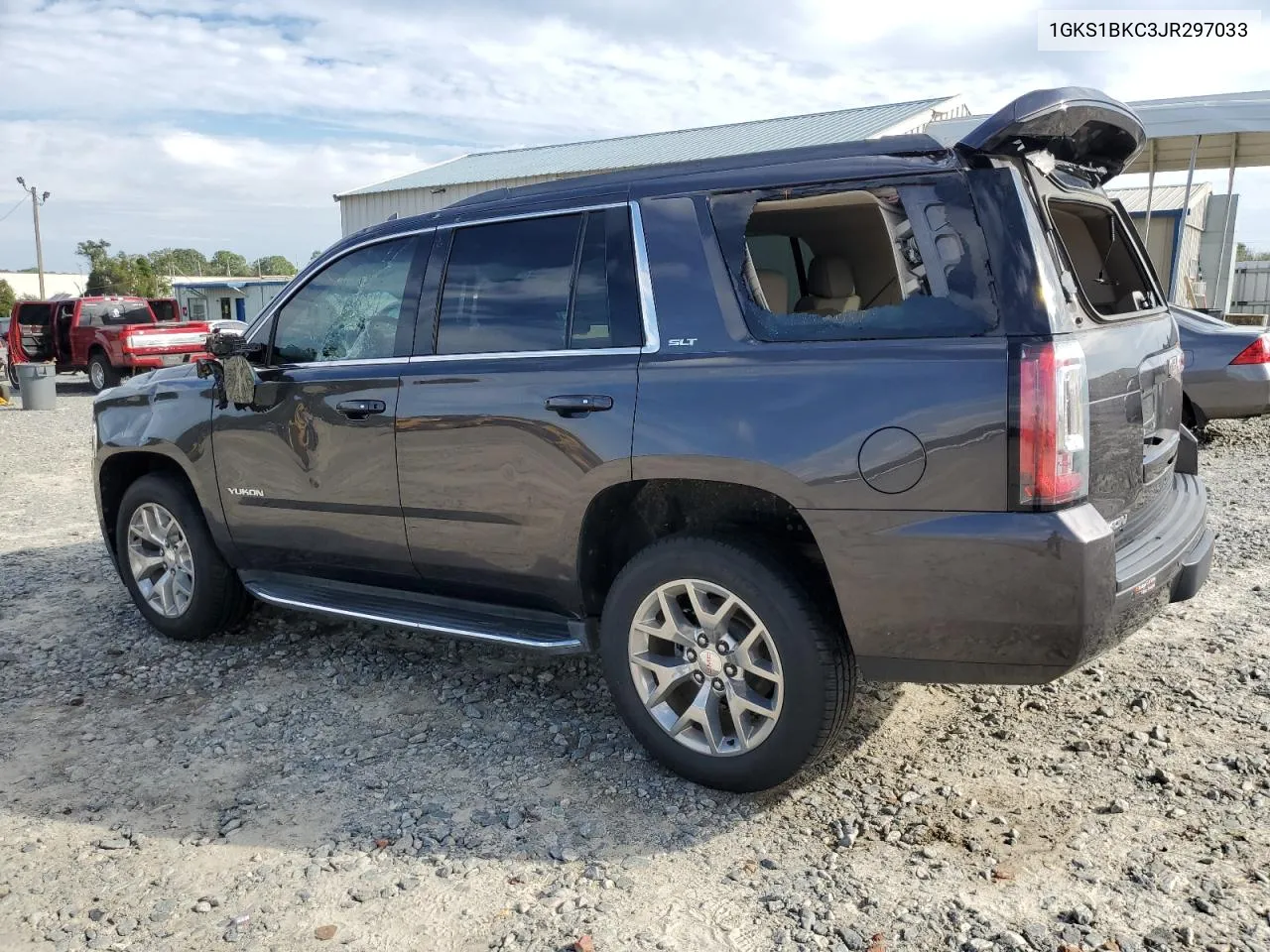 2018 GMC Yukon Slt VIN: 1GKS1BKC3JR297033 Lot: 73986924