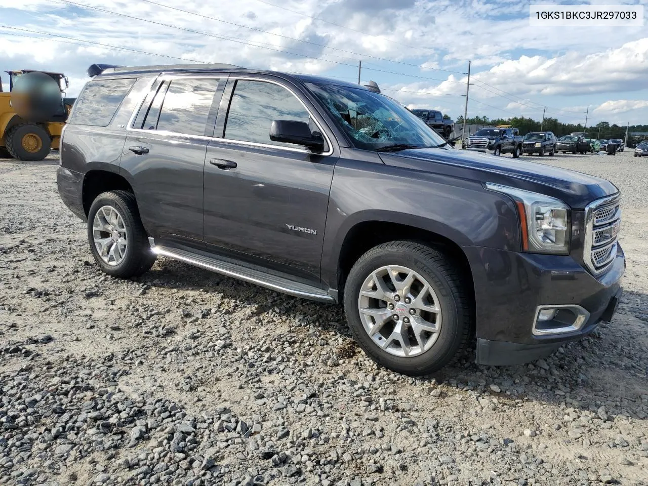 2018 GMC Yukon Slt VIN: 1GKS1BKC3JR297033 Lot: 73986924