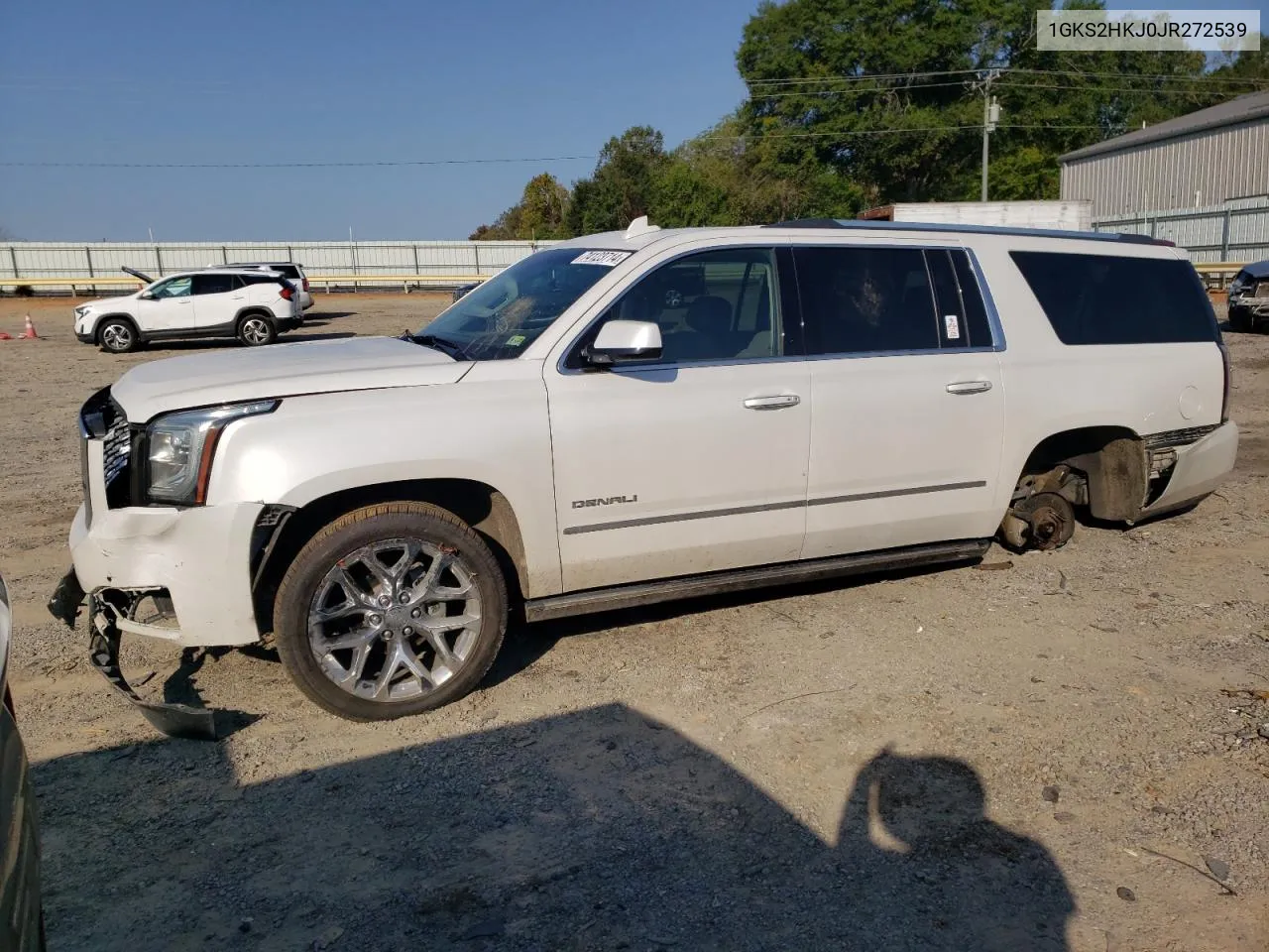 2018 GMC Yukon Xl Denali VIN: 1GKS2HKJ0JR272539 Lot: 74123714