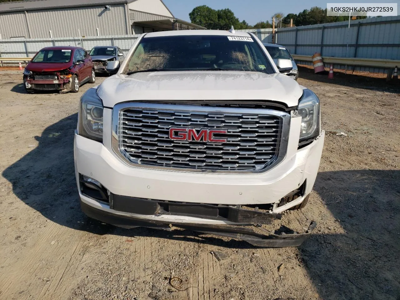 2018 GMC Yukon Xl Denali VIN: 1GKS2HKJ0JR272539 Lot: 74123714