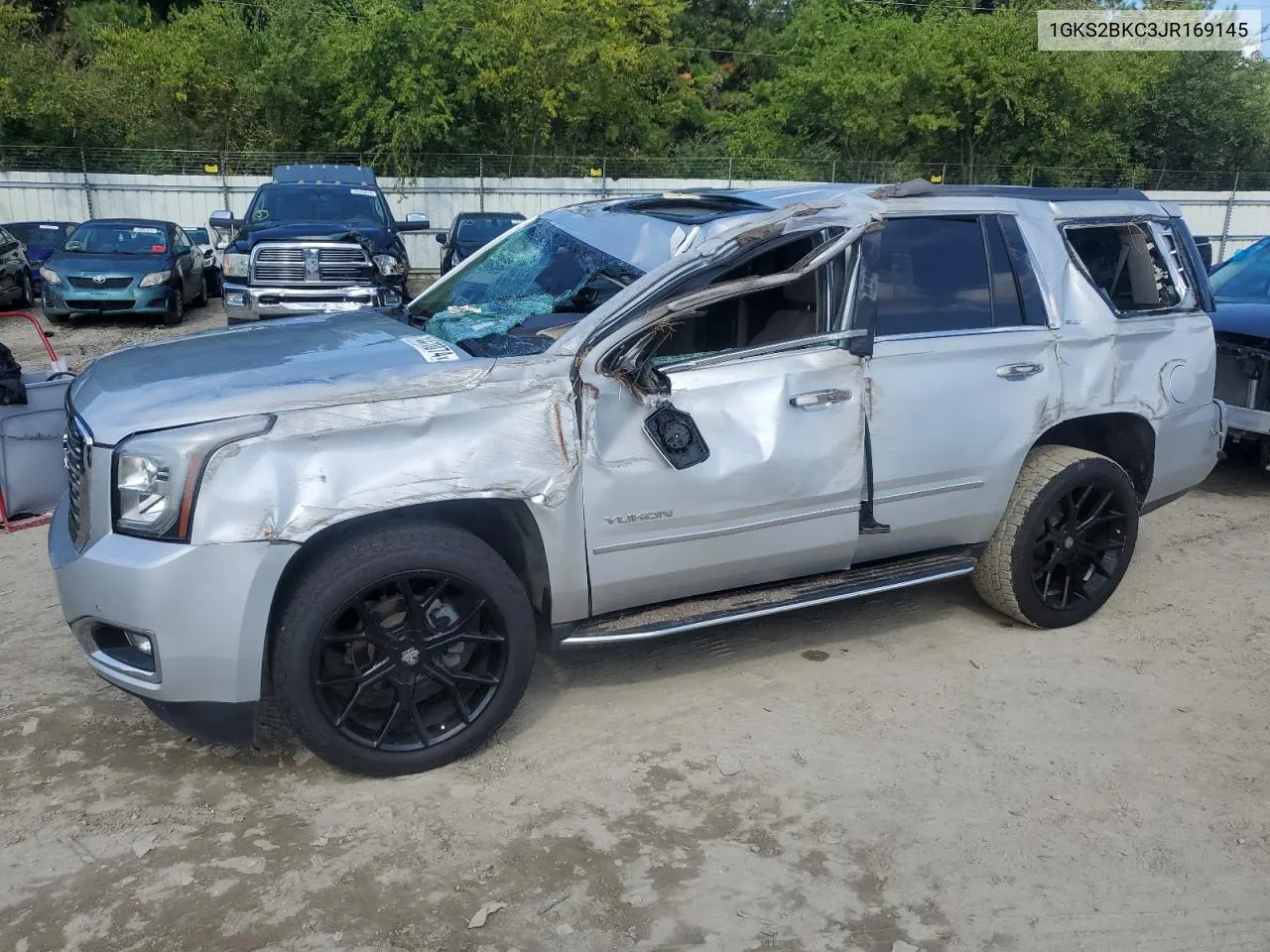 2018 GMC Yukon Slt VIN: 1GKS2BKC3JR169145 Lot: 74470074