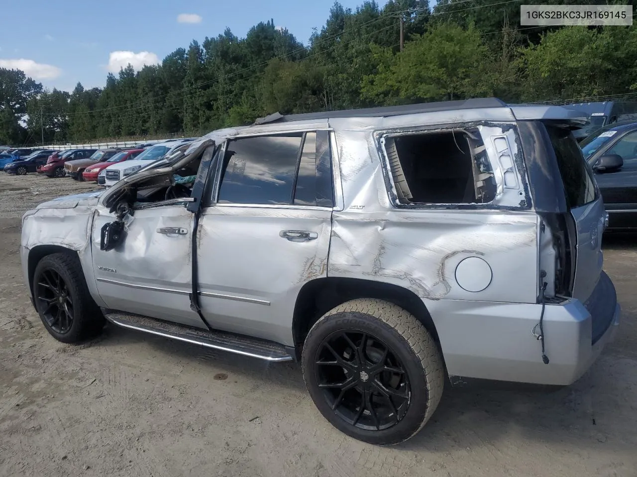 2018 GMC Yukon Slt VIN: 1GKS2BKC3JR169145 Lot: 74470074