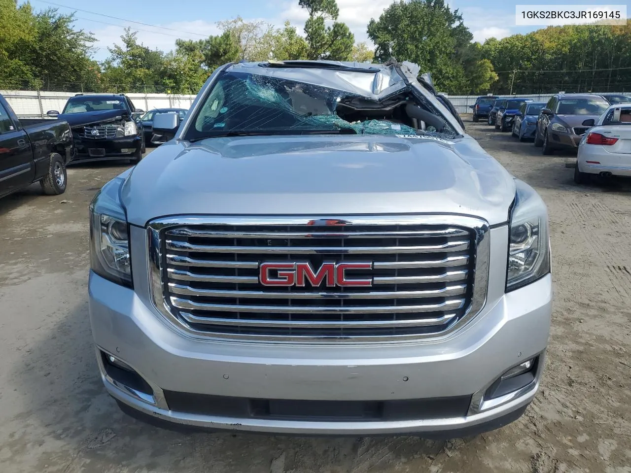 2018 GMC Yukon Slt VIN: 1GKS2BKC3JR169145 Lot: 74470074