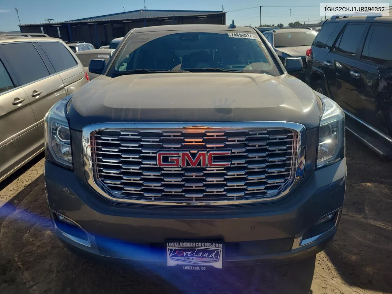 2018 GMC Yukon Denali VIN: 1GKS2CKJ1JR296352 Lot: 74698914