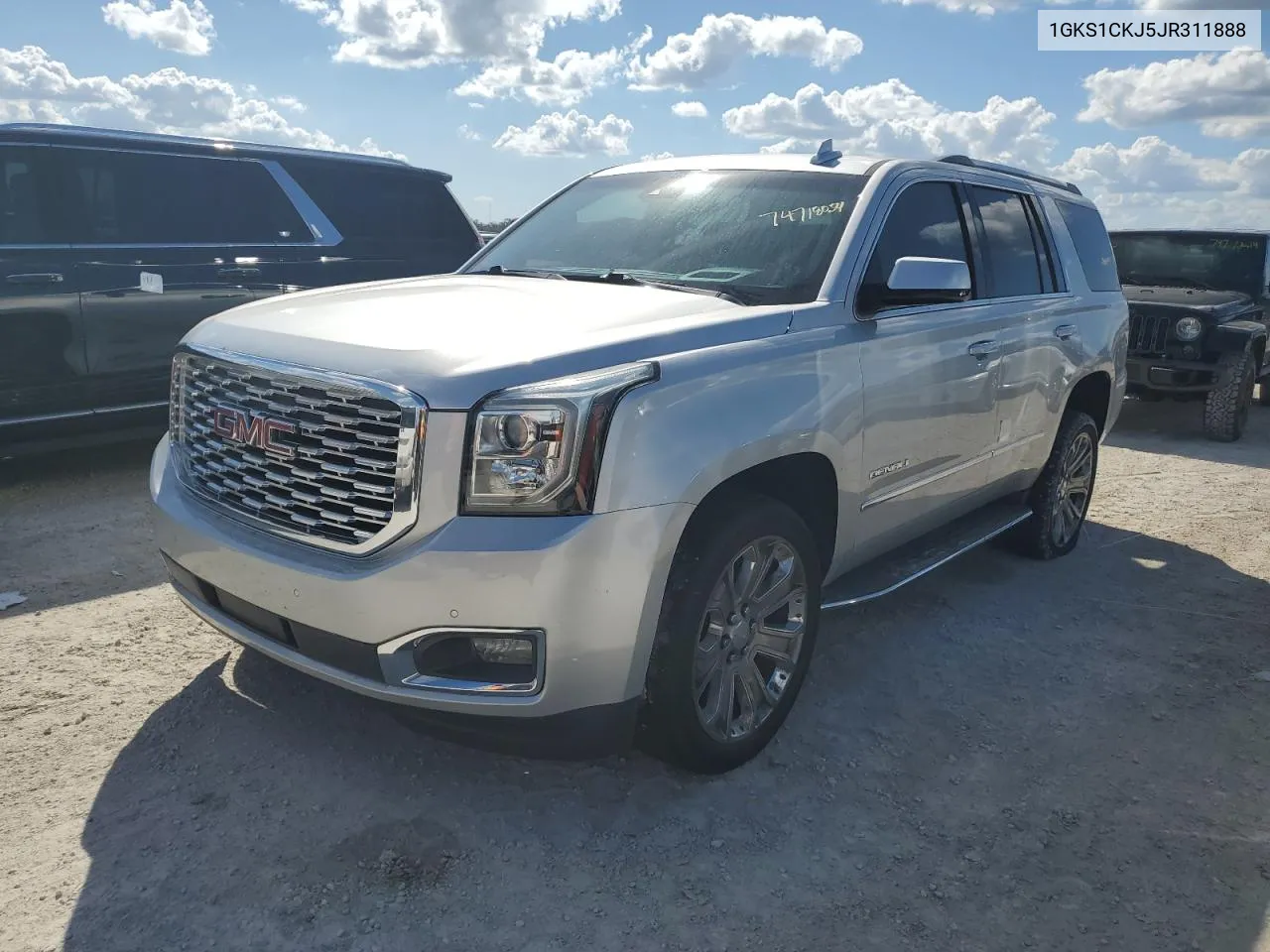 2018 GMC Yukon Denali VIN: 1GKS1CKJ5JR311888 Lot: 74718034