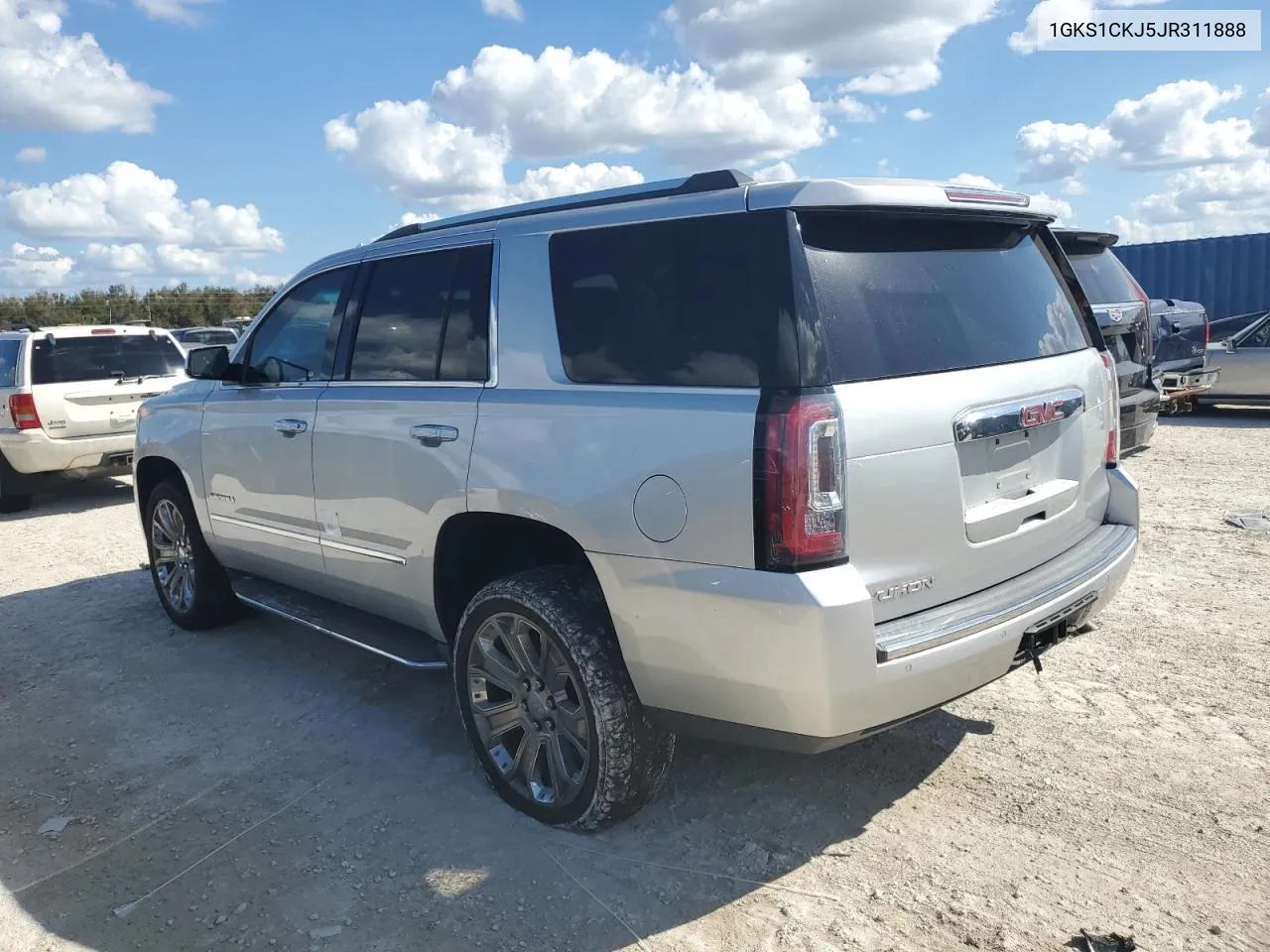 2018 GMC Yukon Denali VIN: 1GKS1CKJ5JR311888 Lot: 74718034