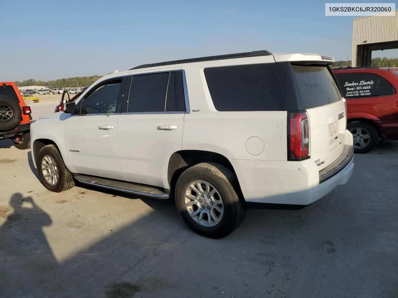 2018 GMC Yukon Slt VIN: 1GKS2BKC6JR320060 Lot: 74749464