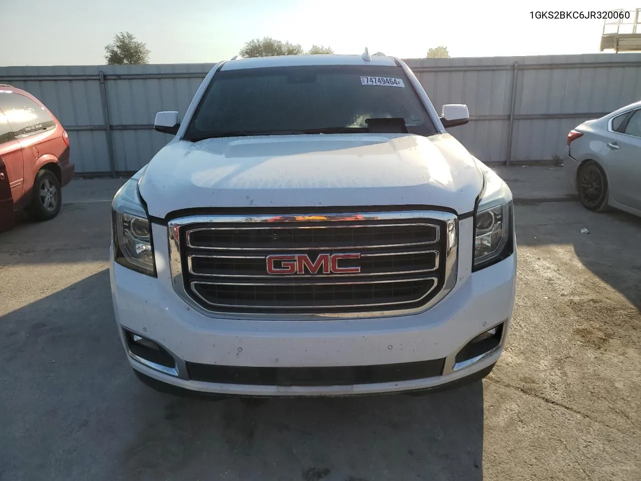 2018 GMC Yukon Slt VIN: 1GKS2BKC6JR320060 Lot: 74749464