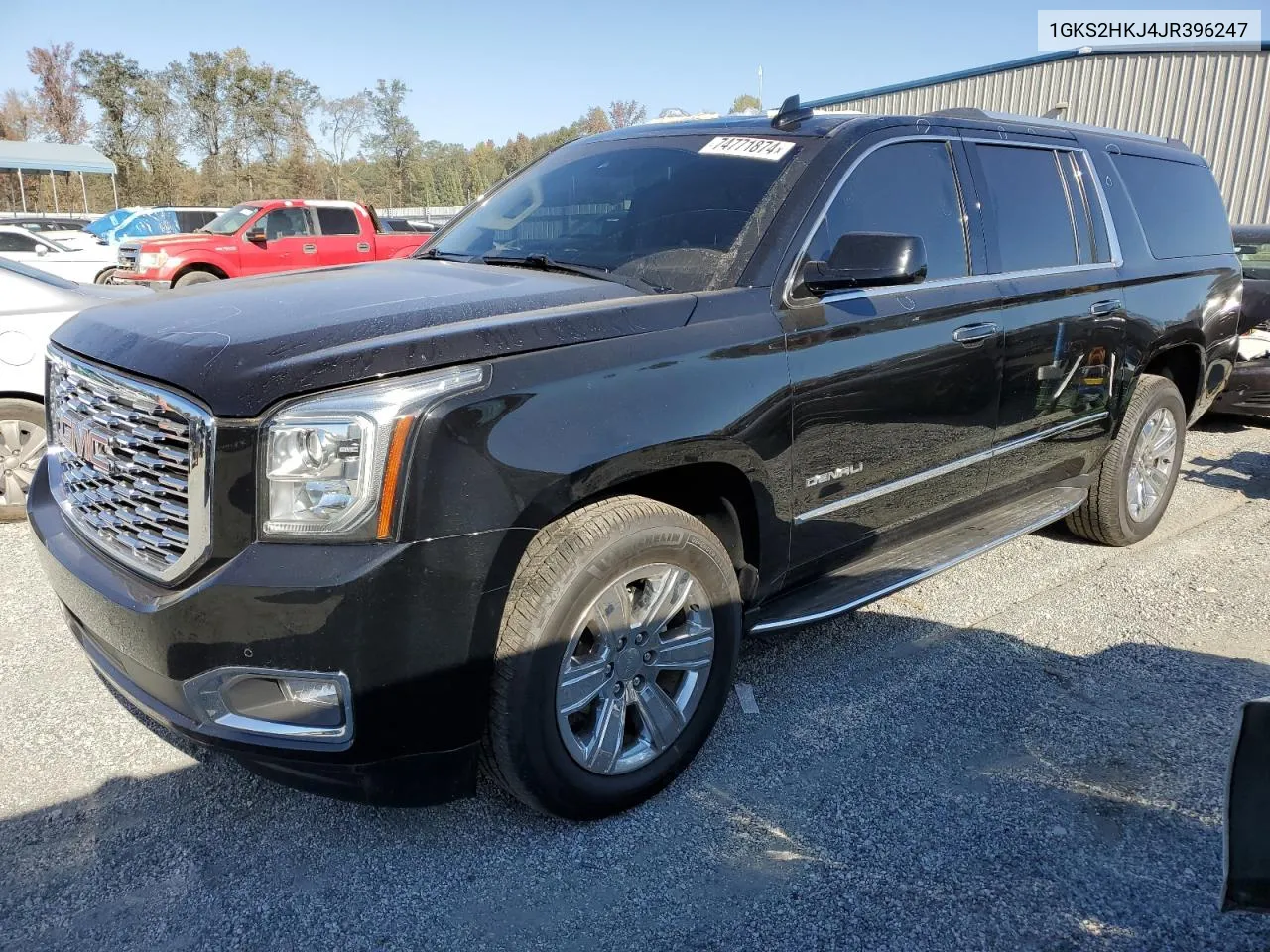 2018 GMC Yukon Xl Denali VIN: 1GKS2HKJ4JR396247 Lot: 74771874