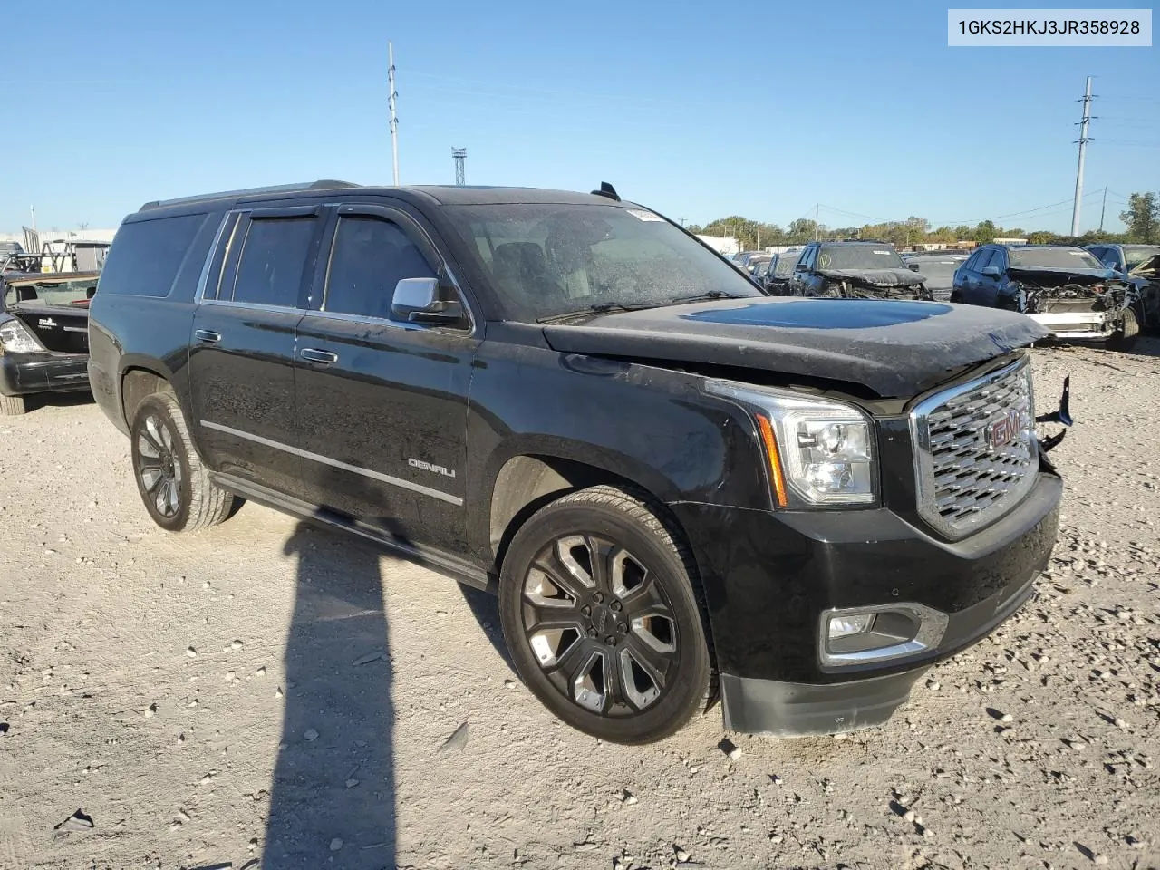 2018 GMC Yukon Xl Denali VIN: 1GKS2HKJ3JR358928 Lot: 74893394