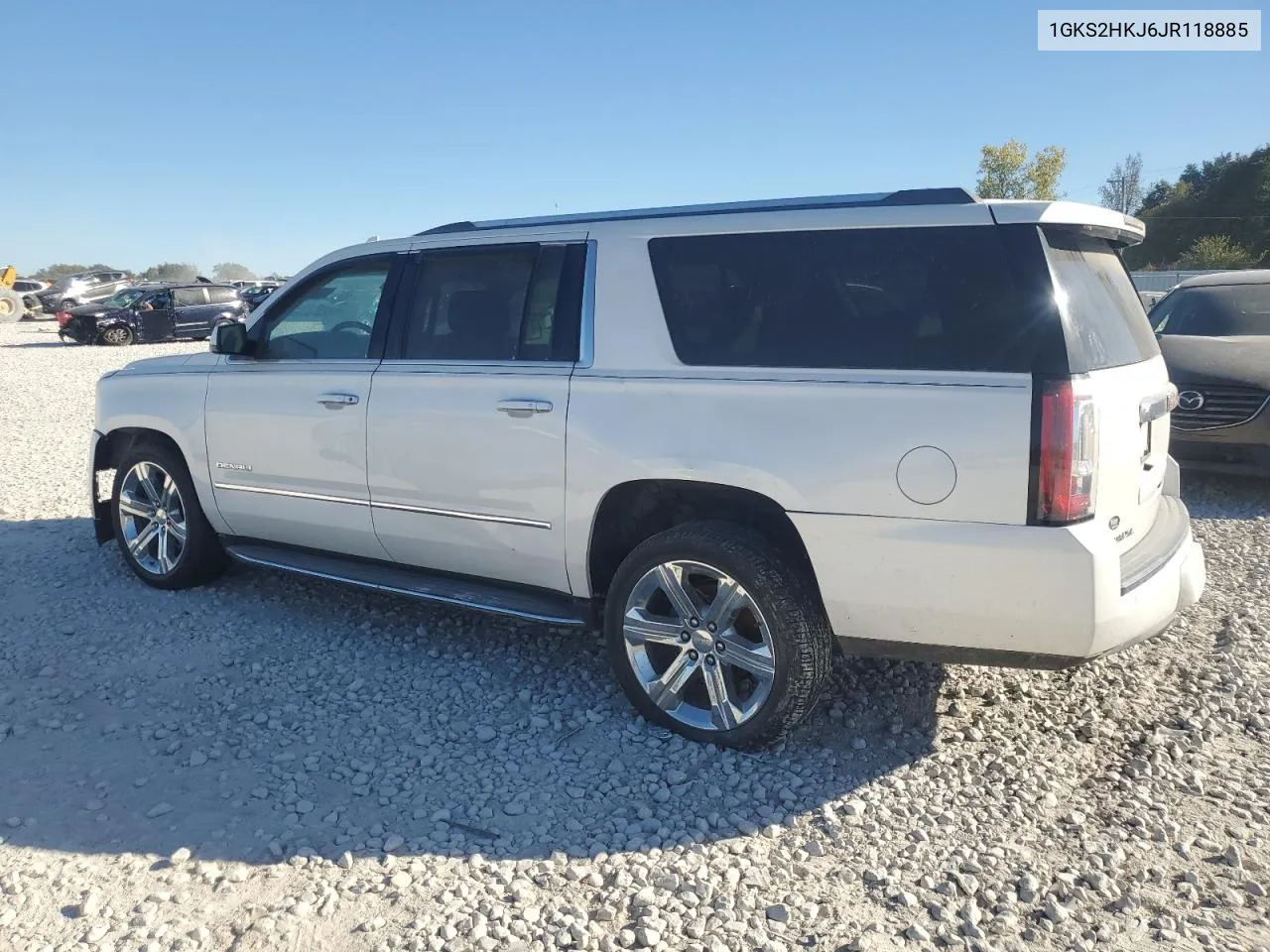 2018 GMC Yukon Xl Denali VIN: 1GKS2HKJ6JR118885 Lot: 75456674