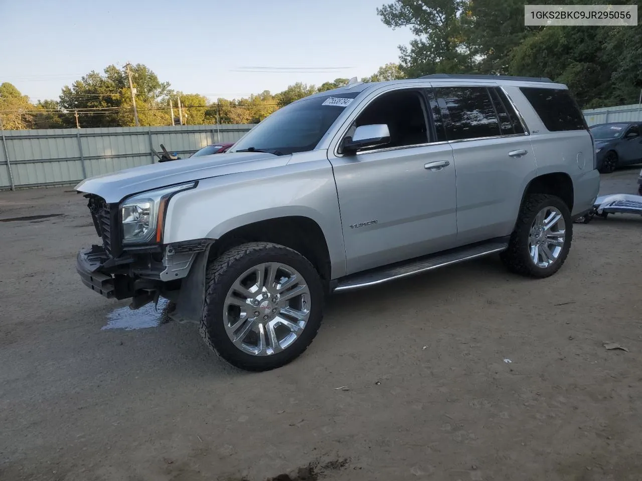 2018 GMC Yukon Slt VIN: 1GKS2BKC9JR295056 Lot: 75538784