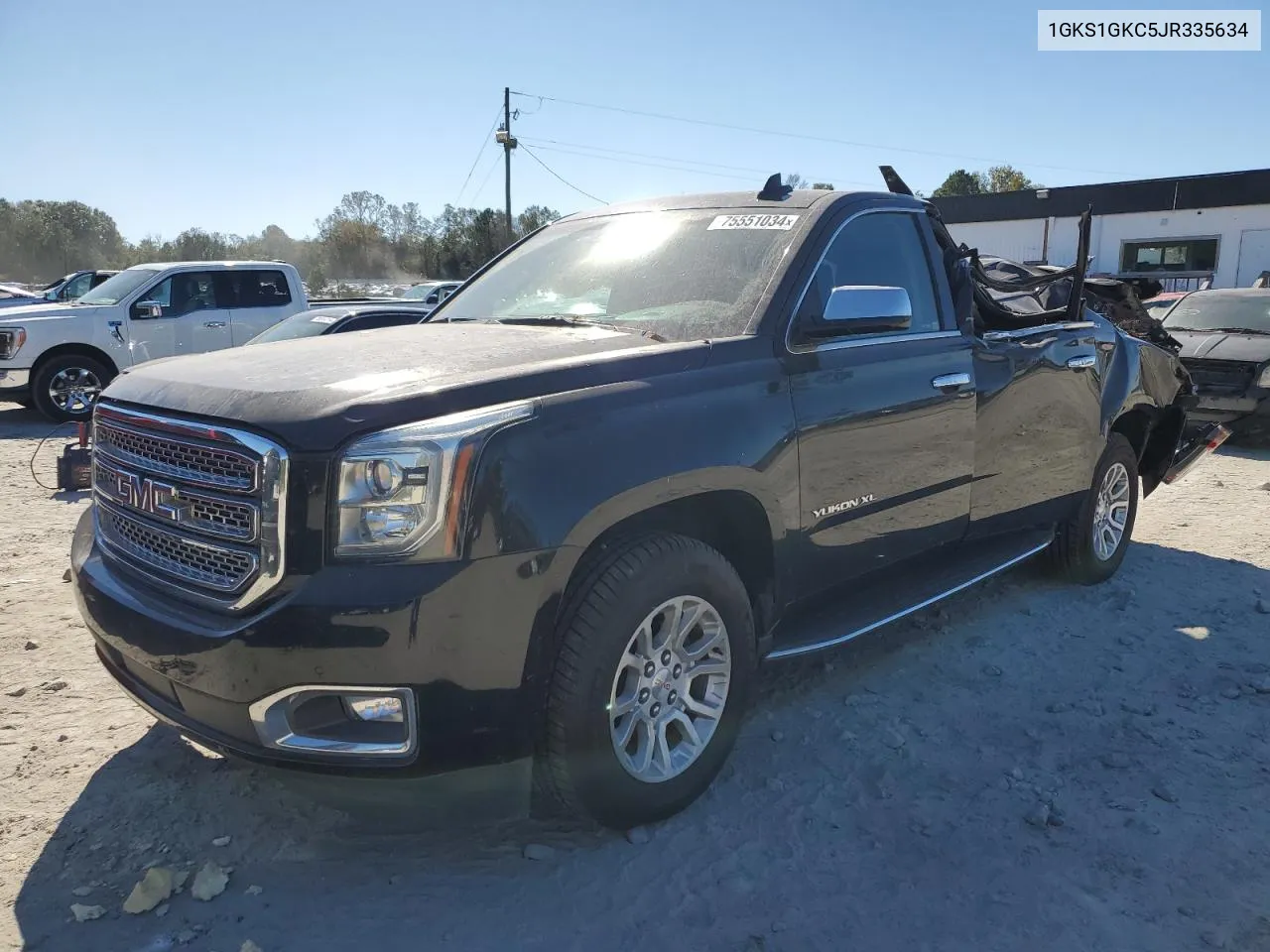 1GKS1GKC5JR335634 2018 GMC Yukon Xl C1500 Slt