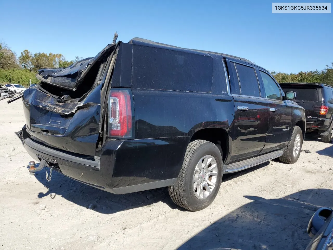 2018 GMC Yukon Xl C1500 Slt VIN: 1GKS1GKC5JR335634 Lot: 75551034