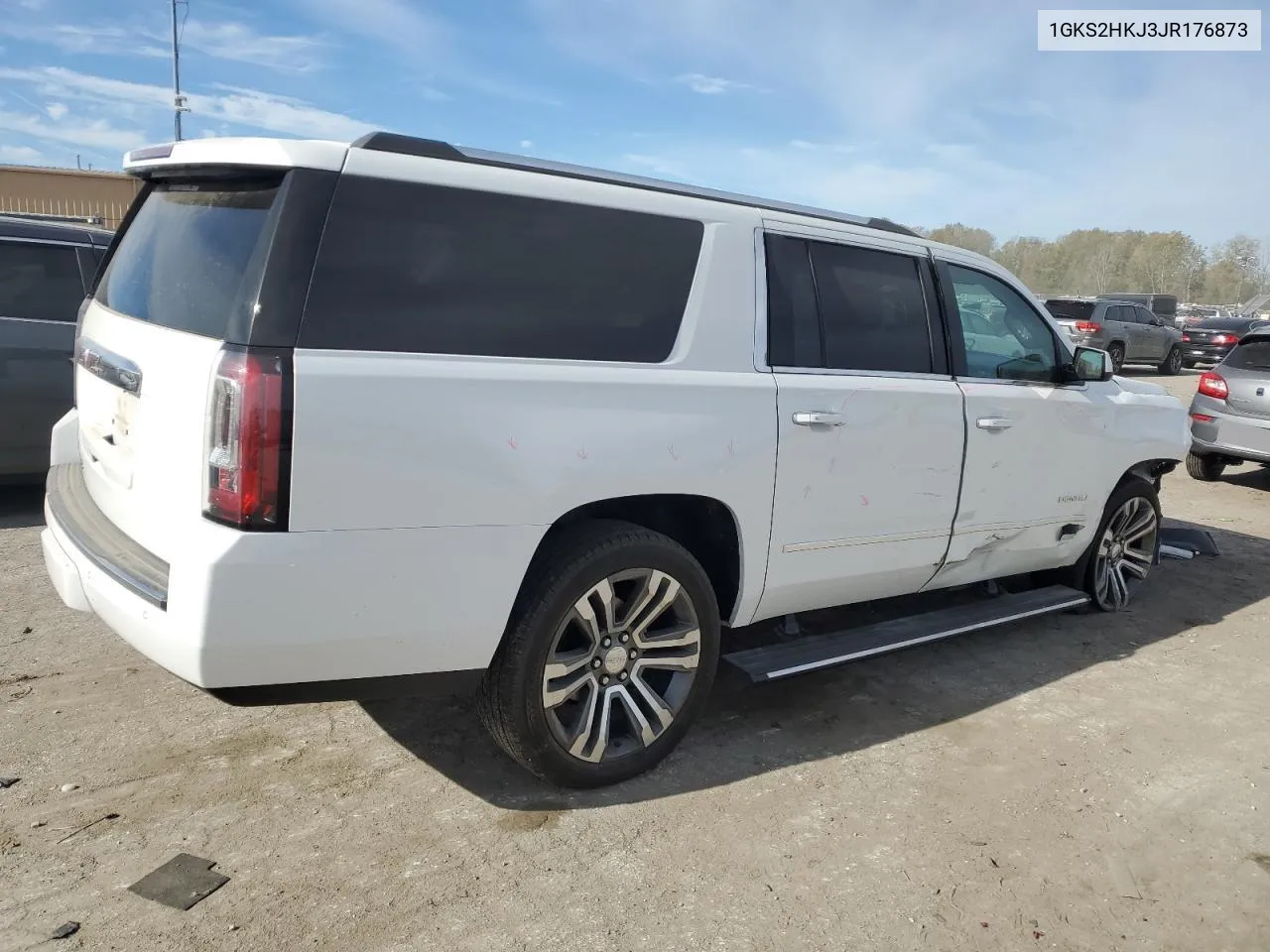 2018 GMC Yukon Xl Denali VIN: 1GKS2HKJ3JR176873 Lot: 75817234