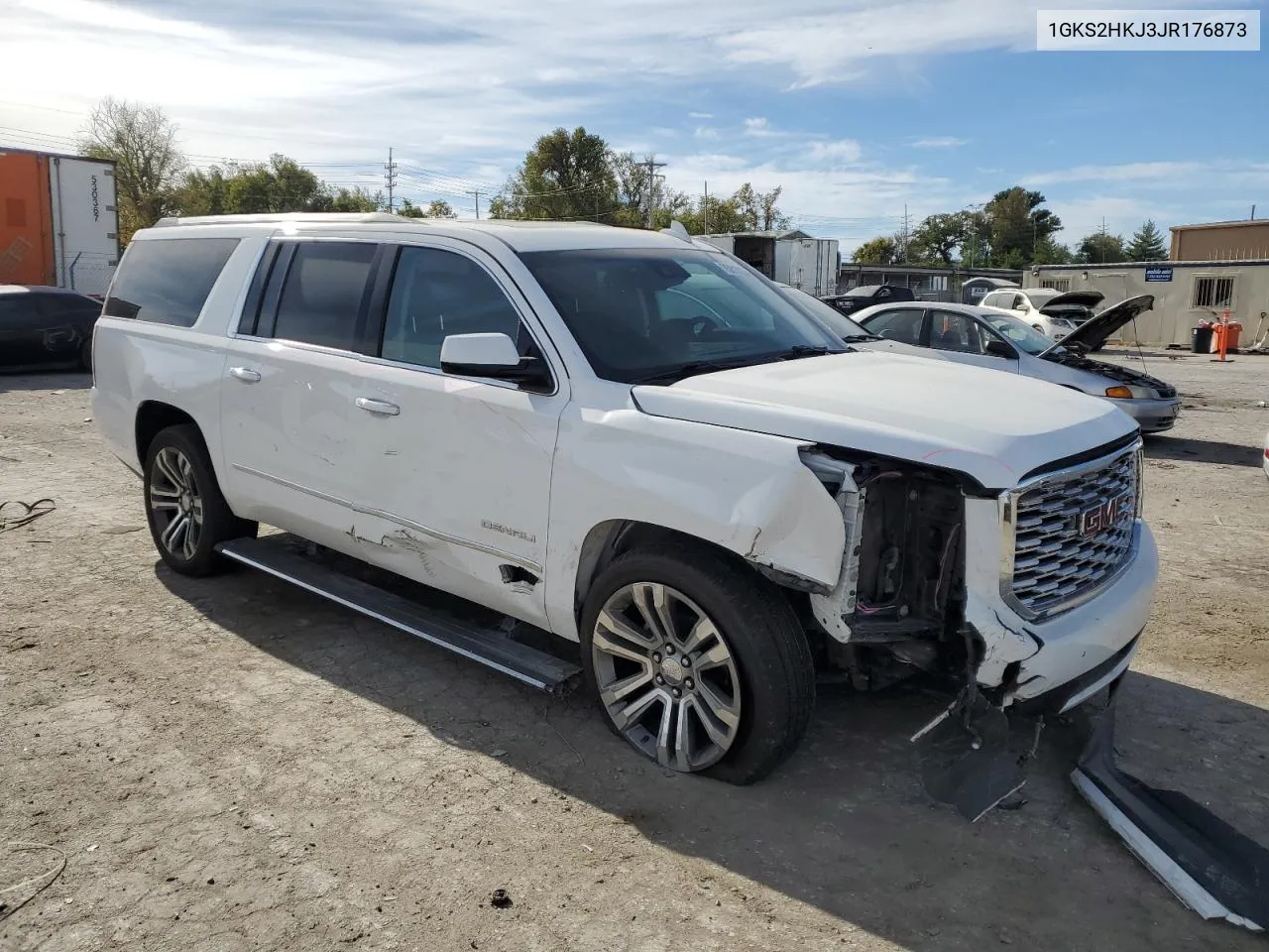 2018 GMC Yukon Xl Denali VIN: 1GKS2HKJ3JR176873 Lot: 75817234