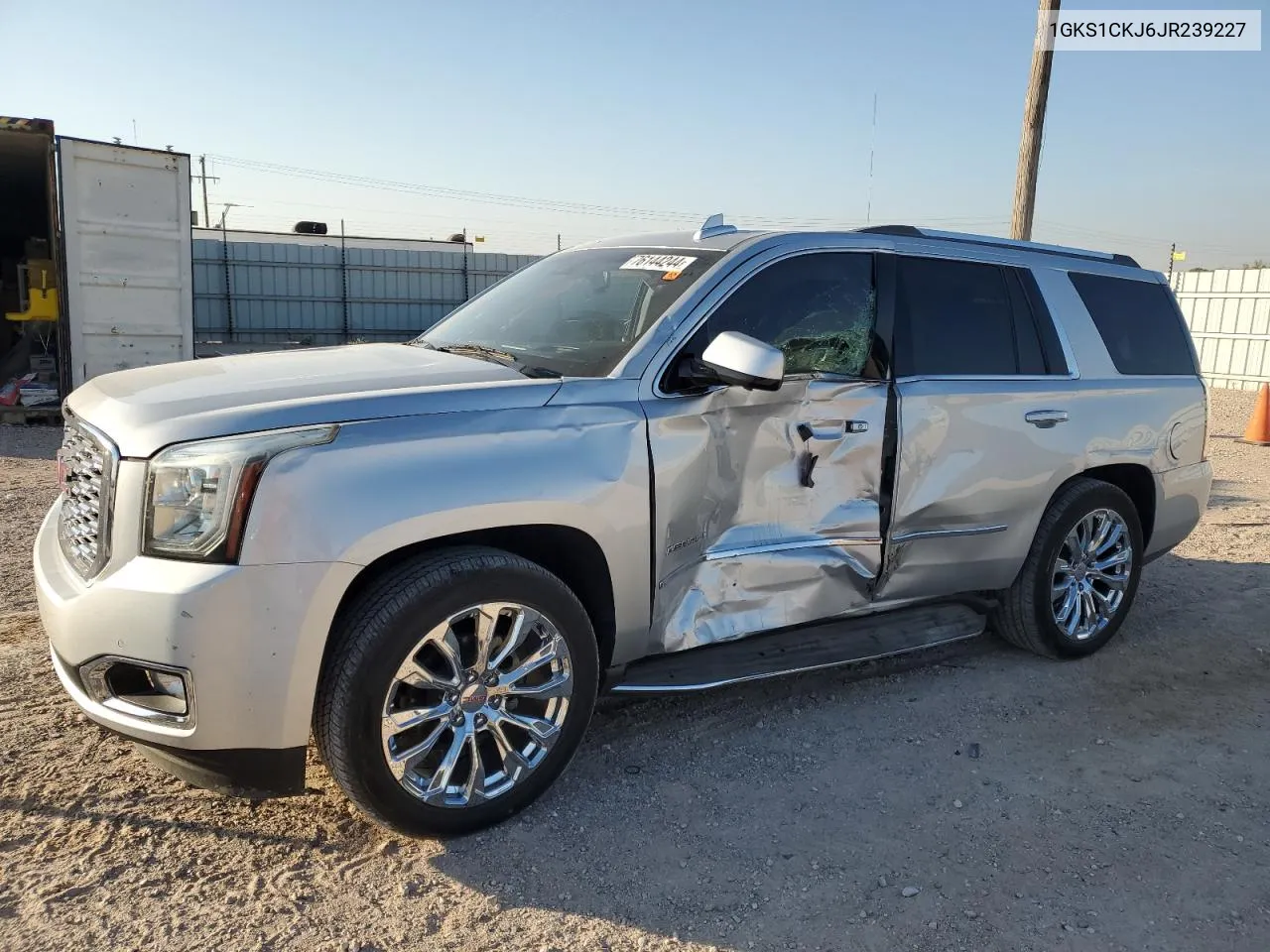 1GKS1CKJ6JR239227 2018 GMC Yukon Denali