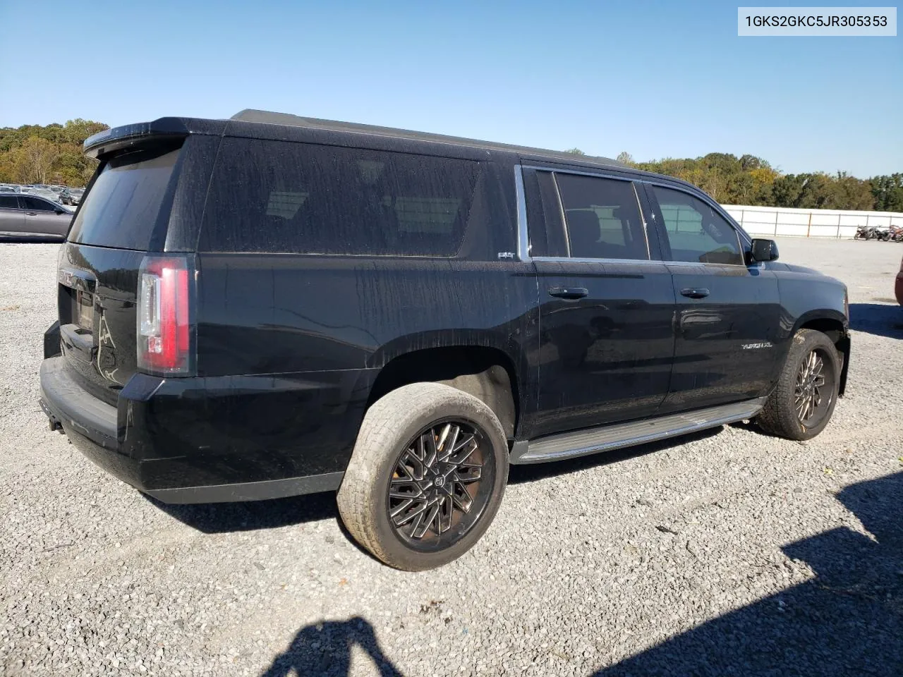 2018 GMC Yukon Xl K1500 Slt VIN: 1GKS2GKC5JR305353 Lot: 76569014