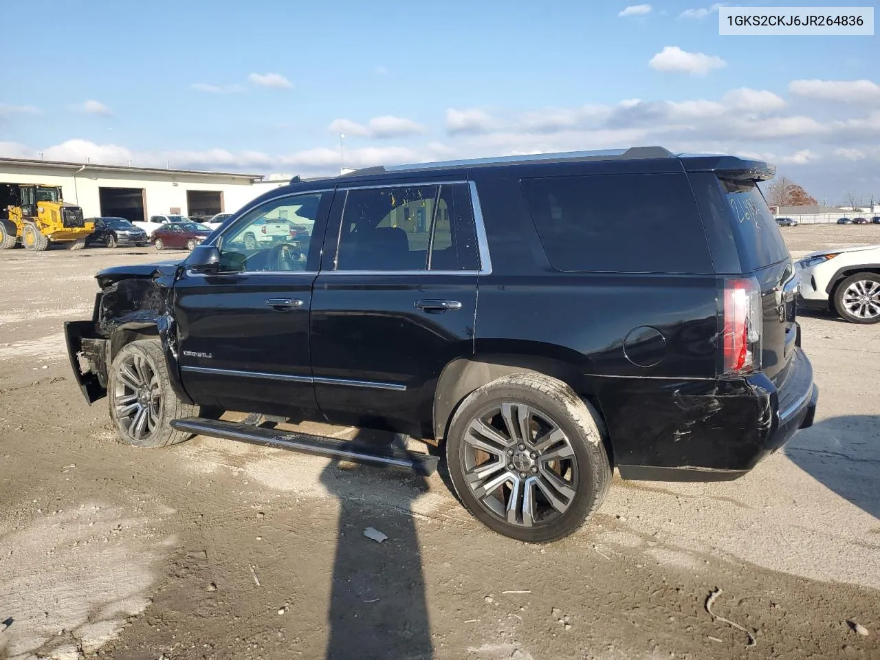 2018 GMC Yukon Denali VIN: 1GKS2CKJ6JR264836 Lot: 79577634