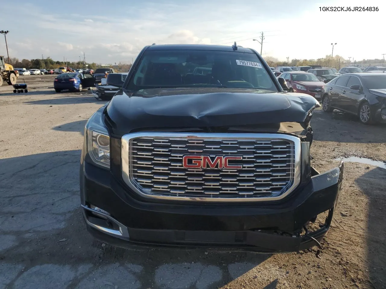 2018 GMC Yukon Denali VIN: 1GKS2CKJ6JR264836 Lot: 79577634