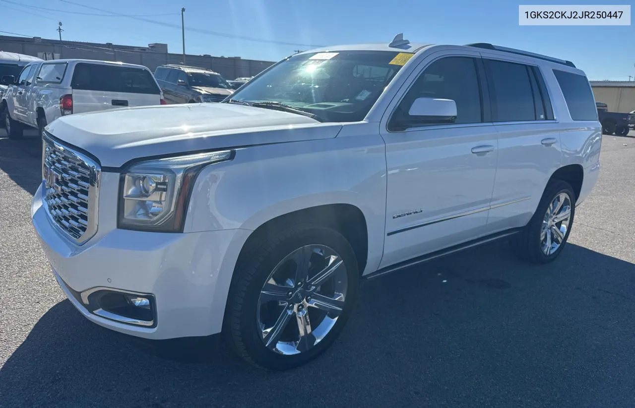 2018 GMC Yukon Denali VIN: 1GKS2CKJ2JR250447 Lot: 79908494