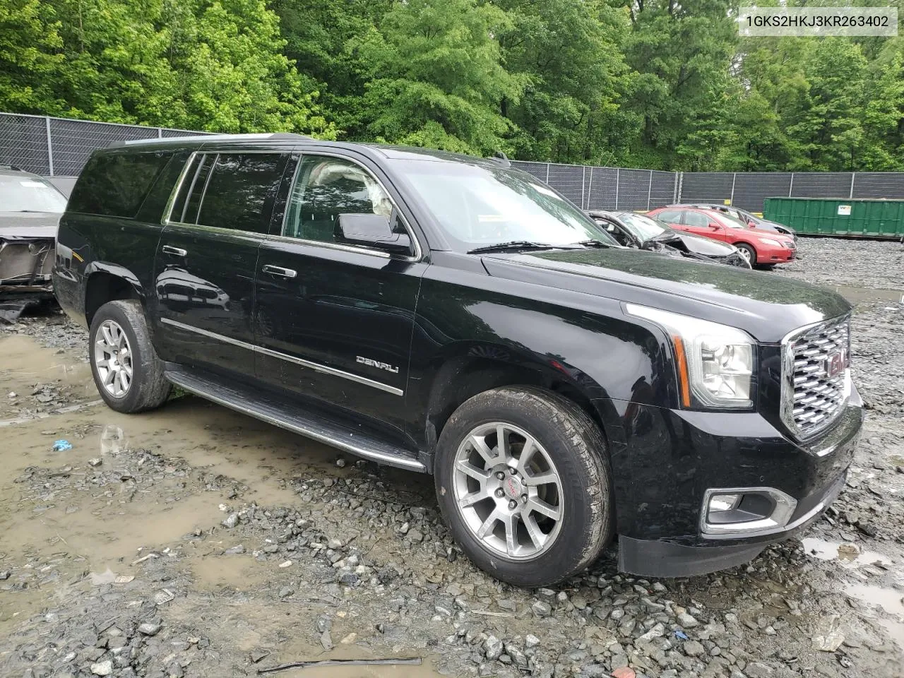 2019 GMC Yukon Xl Denali VIN: 1GKS2HKJ3KR263402 Lot: 55164004