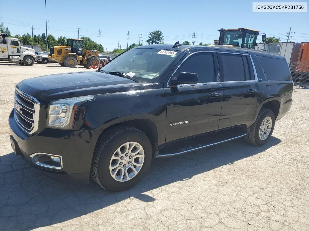 1GKS2GKC5KR231756 2019 GMC Yukon Xl K1500 Slt