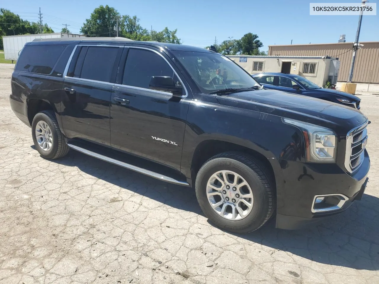 2019 GMC Yukon Xl K1500 Slt VIN: 1GKS2GKC5KR231756 Lot: 58140494