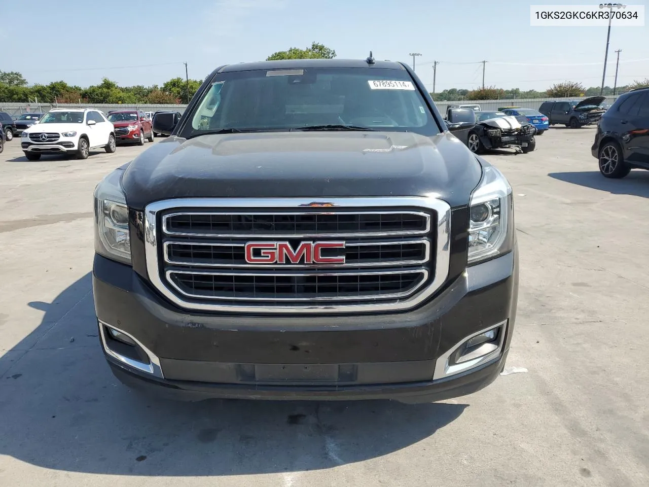 2019 GMC Yukon Xl K1500 Slt VIN: 1GKS2GKC6KR370634 Lot: 67895114